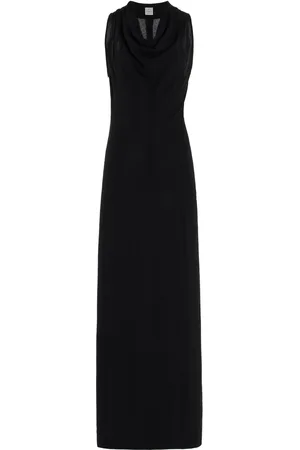 Totême Cowl-Neck Crepe Maxi Dress - - FR 32 - Moda Operandi