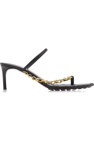 Bottega Veneta Leaf Leather Sandals - - IT 36 - Moda Operandi