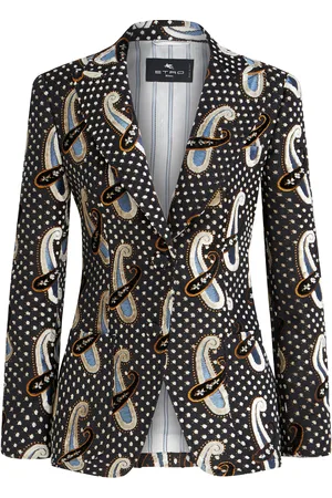 Etro Single-Breasted Blazer - - IT 38 - Moda Operandi