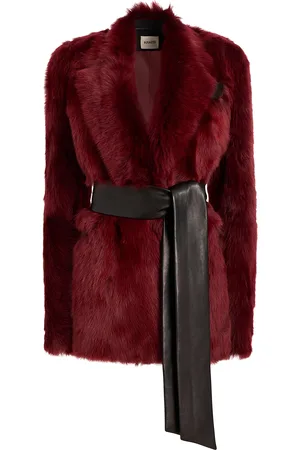 Khaite Willow Shearling Coat - - US 4 - Moda Operandi