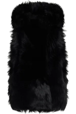 Proenza Schouler Aubrey Hooded Toscana Shearling Vest - - US 4 - Moda Operandi