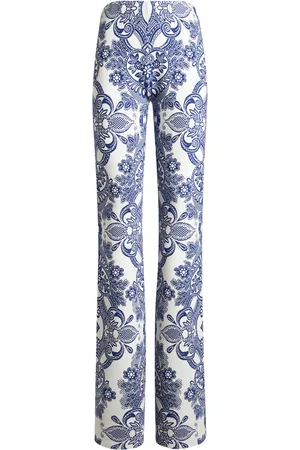 Etro Knit Flared Pants - - IT 40 - Moda Operandi