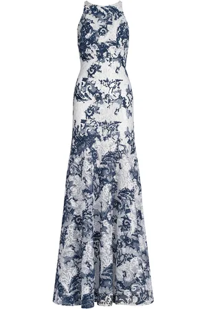 Silvia Tcherassi Chenoa Embroidered Lace Maxi Dress - - XXS - Moda Operandi
