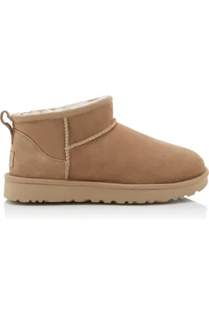 UGG Classic Ultra Mini Sheepskin Boots - - US 7 - Moda Operandi
