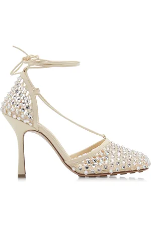Bottega Veneta Stretch Crystal Sandals - - IT 36 - Moda Operandi