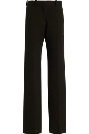 The Row Selvie Cotton-Wool Pants - - US 4 - Moda Operandi
