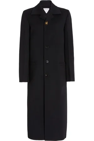 Bottega Veneta Single-Breasted Wool-Blend Coat - - IT 48 - Moda Operandi