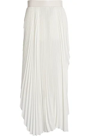 Stella McCartney Pleated Georgette Maxi Skirt - - IT 36 - Moda Operandi
