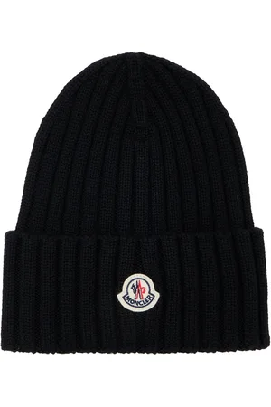 Moncler Ribbed-Knit Wool Beanie - - OS - Moda Operandi