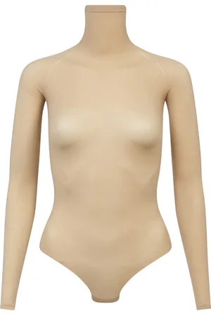 Alaïa Knit Turtleneck Bodysuit - - FR 36 - Moda Operandi