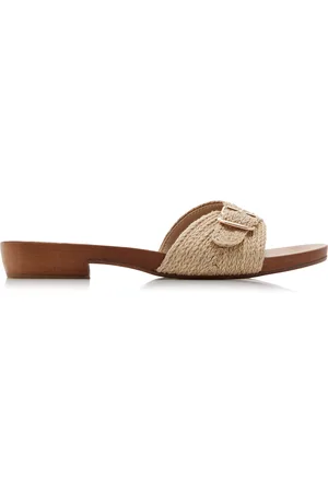 GABRIELA HEARST Clover Raffia Sandals - - IT 36 - Moda Operandi