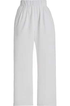 Les Tien Pleated Cotton Pique Pants - - S - Moda Operandi