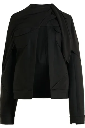 Courrèges Knot Bimaterial Trucker Jacket - - FR 34 - Moda Operandi