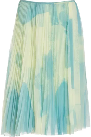 Proenza Schouler Judy Printed Jersey Midi Skirt - - US 10 - Moda Operandi