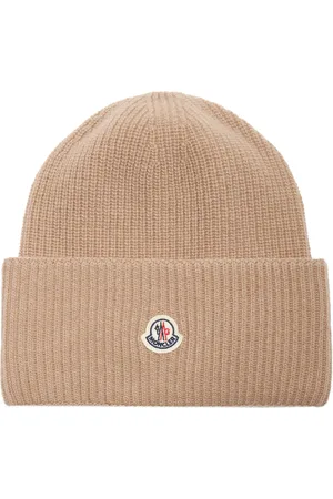 Moncler Ribbed-Knit Wool Beanie - - OS - Moda Operandi