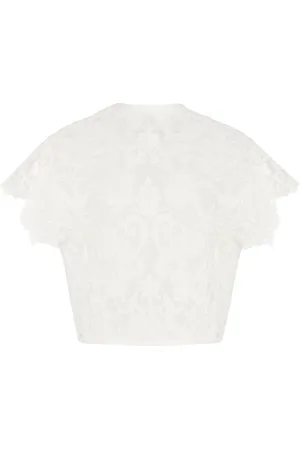 Giambattista Valli Lace Top - - IT 44 - Moda Operandi