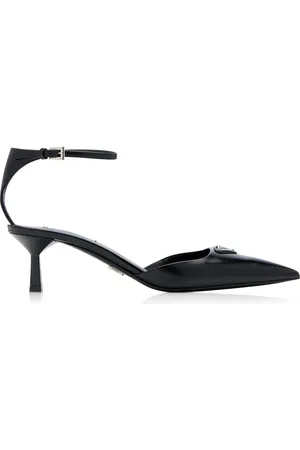 Prada Leather Pumps - - IT 38.5 - Moda Operandi