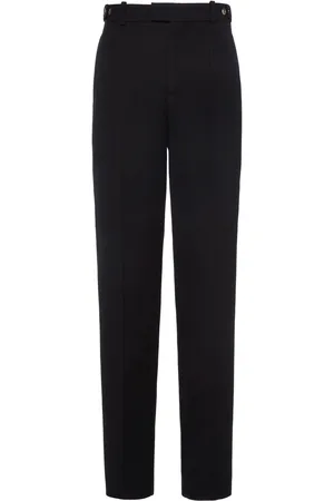 Bottega Veneta Compact Dry Wool Pants - - IT 40 - Moda Operandi
