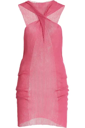 Bottega Veneta Twisted Ribbed Cotton-Blend Tank Top - - S - Moda Operandi