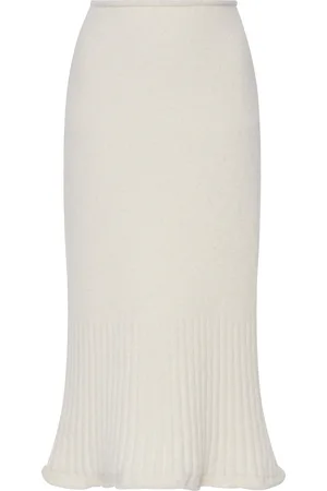 Moncler Knit Alpaca Wool-Blend Midi Skirt - - XS - Moda Operandi