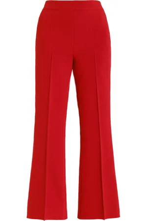High Exclusive Long Kick Flared Stretch-Cotton Knit Pants - - XS - Moda Operandi