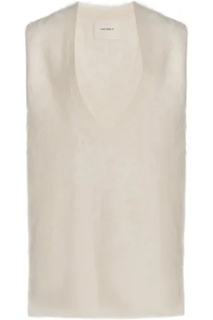 Lisa Yang Nella Brushed-Cashmere Vest - - 0 - Moda Operandi