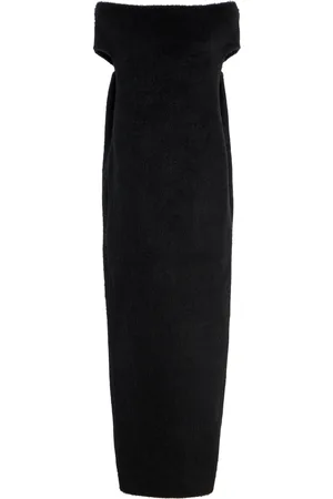 The Row Claudine Off-The-Shoulder Knit-Cashmere Maxi Dress - - US 2 - Moda Operandi