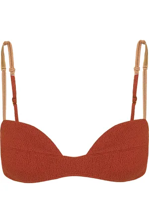 Vix X Bianca Brandolini Firenze Mandy Amelia Hardware-Detailed Bikini Top - - M - Moda Operandi