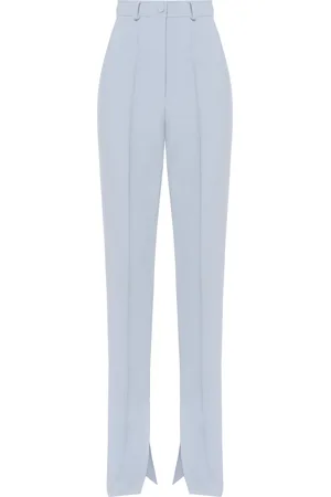 MATÉRIEL by Aleksandre Akhalkatsishvili Side-Split Twill Skinny Trousers - - L - Moda Operandi