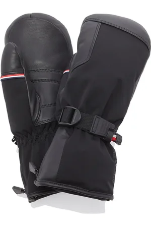 Moncler Leather Ski Gloves - - S - Moda Operandi