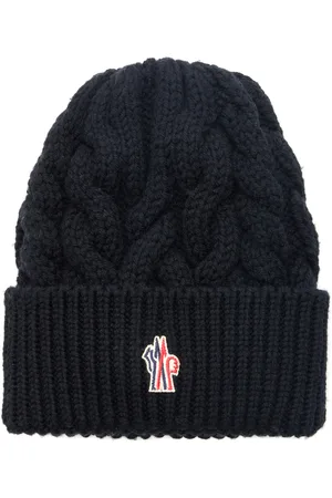 Moncler Cable Knit Beanie - - OS - Moda Operandi