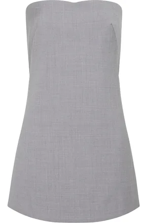 St Agni Strapless Wool-Blend Top - - L - Moda Operandi