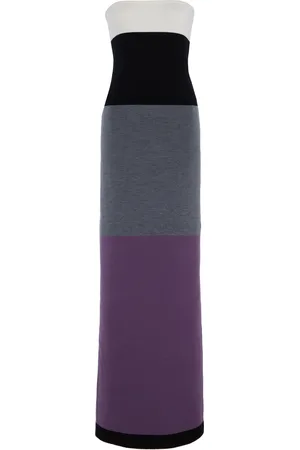 ZANKOV Zorina Strapless Wool Midi Dress - - M/L - Moda Operandi