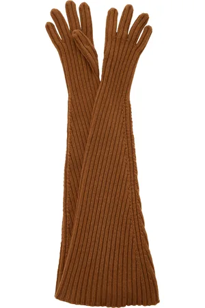 The Row Fergie Cashmere Gloves - - OS - Moda Operandi