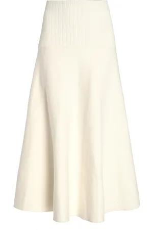 Proenza Schouler Katalina Soufflé-Knit Midi Skirt - - XS - Moda Operandi