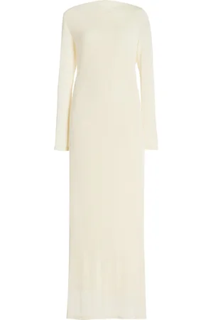 Significant Other Luna Draped-Back Jersey Maxi Dress - - US 6 - Moda Operandi