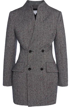 Bottega Veneta Knotted 3D-Knit Funnel-Neck Jacket - - IT 40 - Moda Operandi