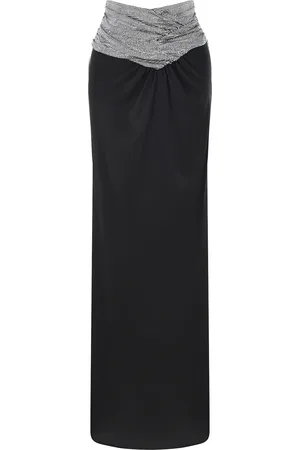 Ilkyaz Ozel Âgnes Crystal-Trimmed Maxi Skirt - - FR 36 - Moda Operandi