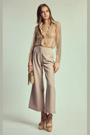 Elie saab High-Rise Cady Wide-Leg Pants - - FR 46 - Moda Operandi