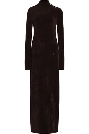 Proenza Schouler Jude Knit Chenille Midi Dress - - S - Moda Operandi