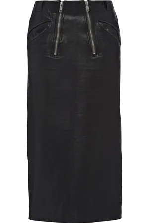 Prada Leather Pencil Skirt - - IT 38 - Moda Operandi