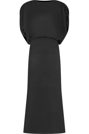 Silvia Tcherassi Reese Slit-Sleeve Midi Dress - - S - Moda Operandi