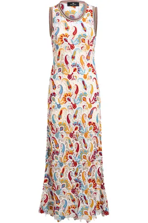 Etro Knit Lace Midi Dress - - IT 40 - Moda Operandi