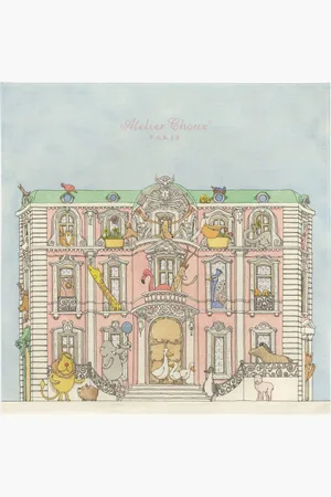 Atelier Choux Carré Monceau Mansion Blanket - Moda Operandi