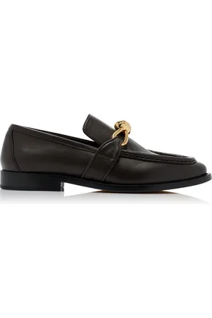 Bottega Veneta Astaire Leather Loafers - - IT 36 - Moda Operandi