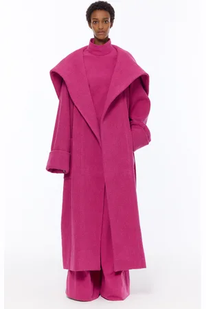 Marrakshi Life Shawl-Collar Cotton-Bouclé Coat - - S - Moda Operandi