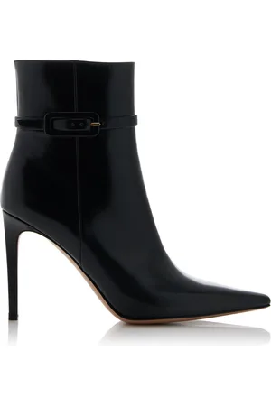 Gianvito Rossi Tokio Leather Ankle Boots - - IT 36 - Moda Operandi
