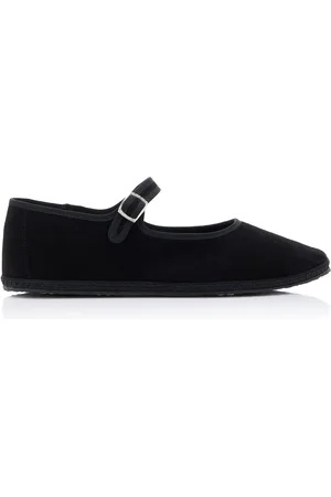 VIBI VENEZIA Suede Mary Jane Flats - - IT 38 - Moda Operandi