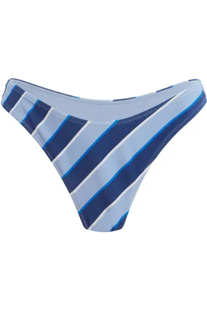 Zulu & Zephyr Curve Striped Bikini Brief - - US 8 - Moda Operandi
