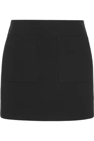 Bottega Veneta Double-Cotton Mini Skirt - - IT 36 - Moda Operandi